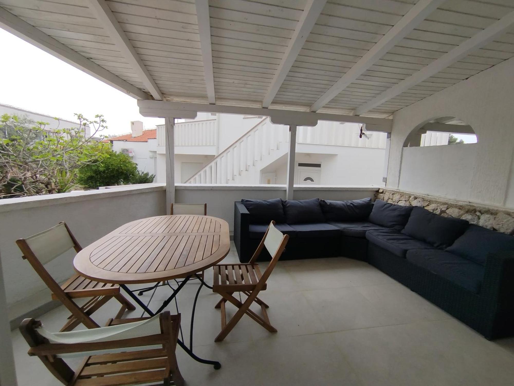 Apartman Iva Novalja Exterior foto
